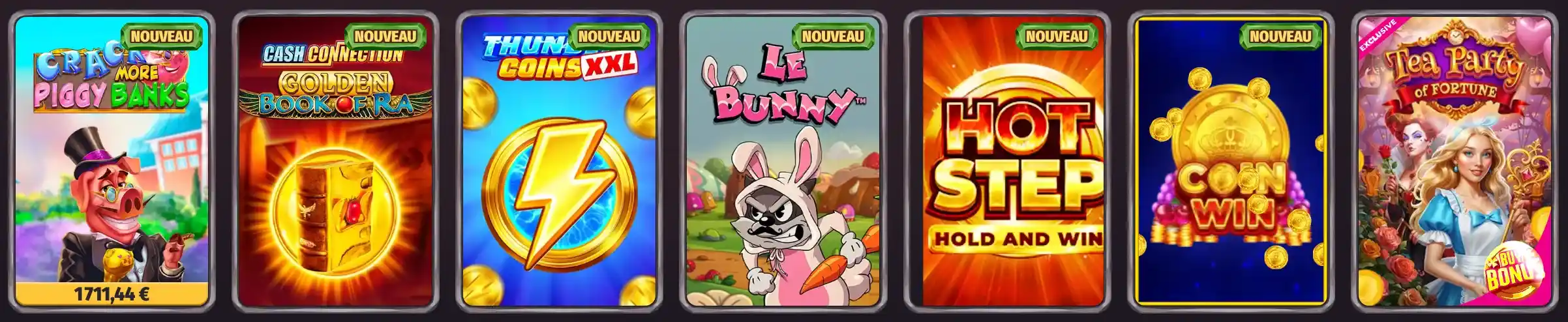 Jouer aux machines à sous en ligne sur Dragonia Casino